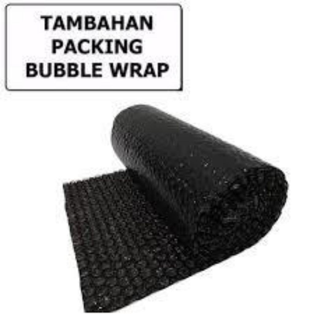 

bable wrap extra untuk penmbahan paking khusus body fulset supaya lebih aman sampai tujuan lokasi alamat anda