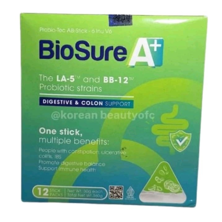 

BIOSURE A+ Milk Susu Probiotik Mengatasi Permasalahan Gangguan Pencernaan Dan Usus Besar