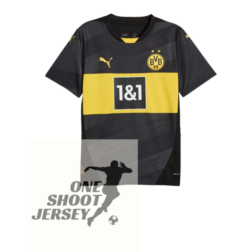 Borussia Dortmund 2024/25 Away Jersey - Brandt #10 - Uk: XL