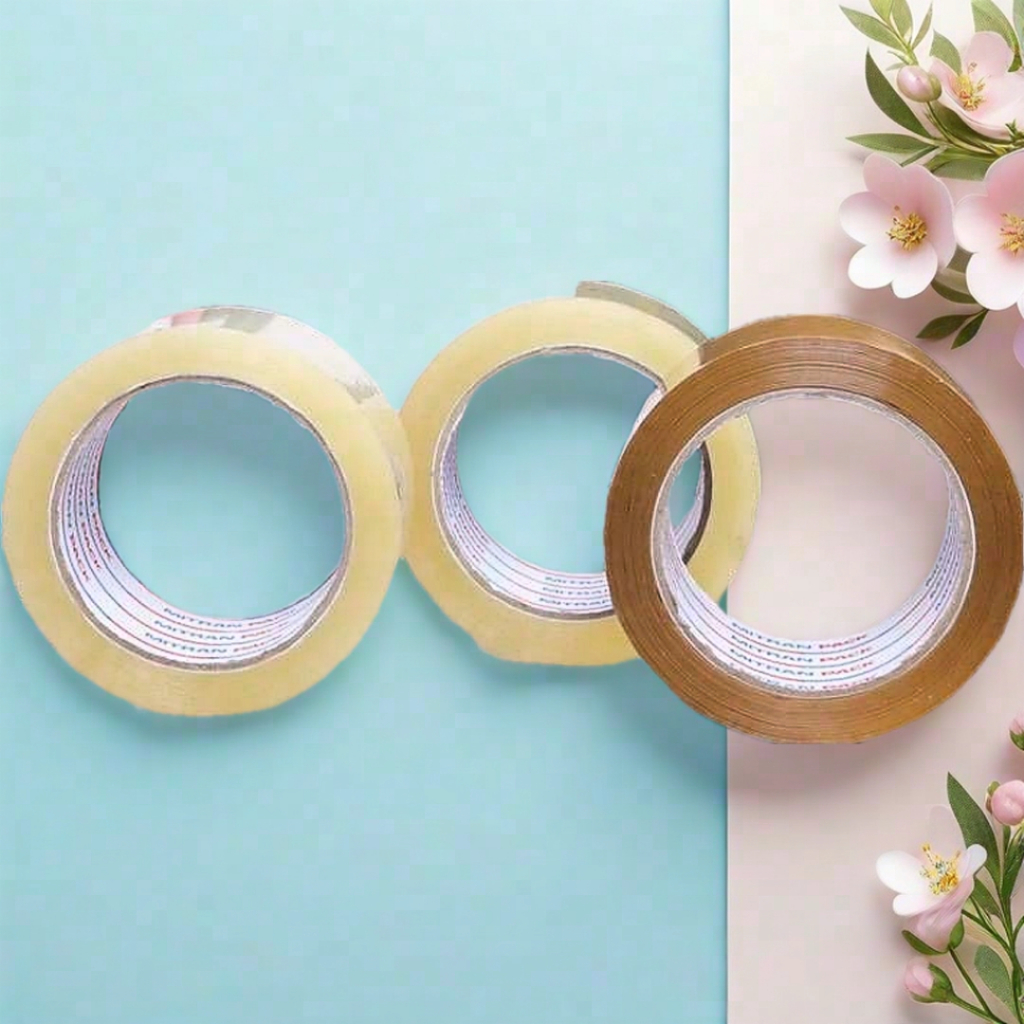 

ISOLASI LAKBAN 2"INCH COKLAT-BENING-FRAGILE 45MM X 90YARD TEBAL REKAT KUAT TIDAK MUDAH PUTUS