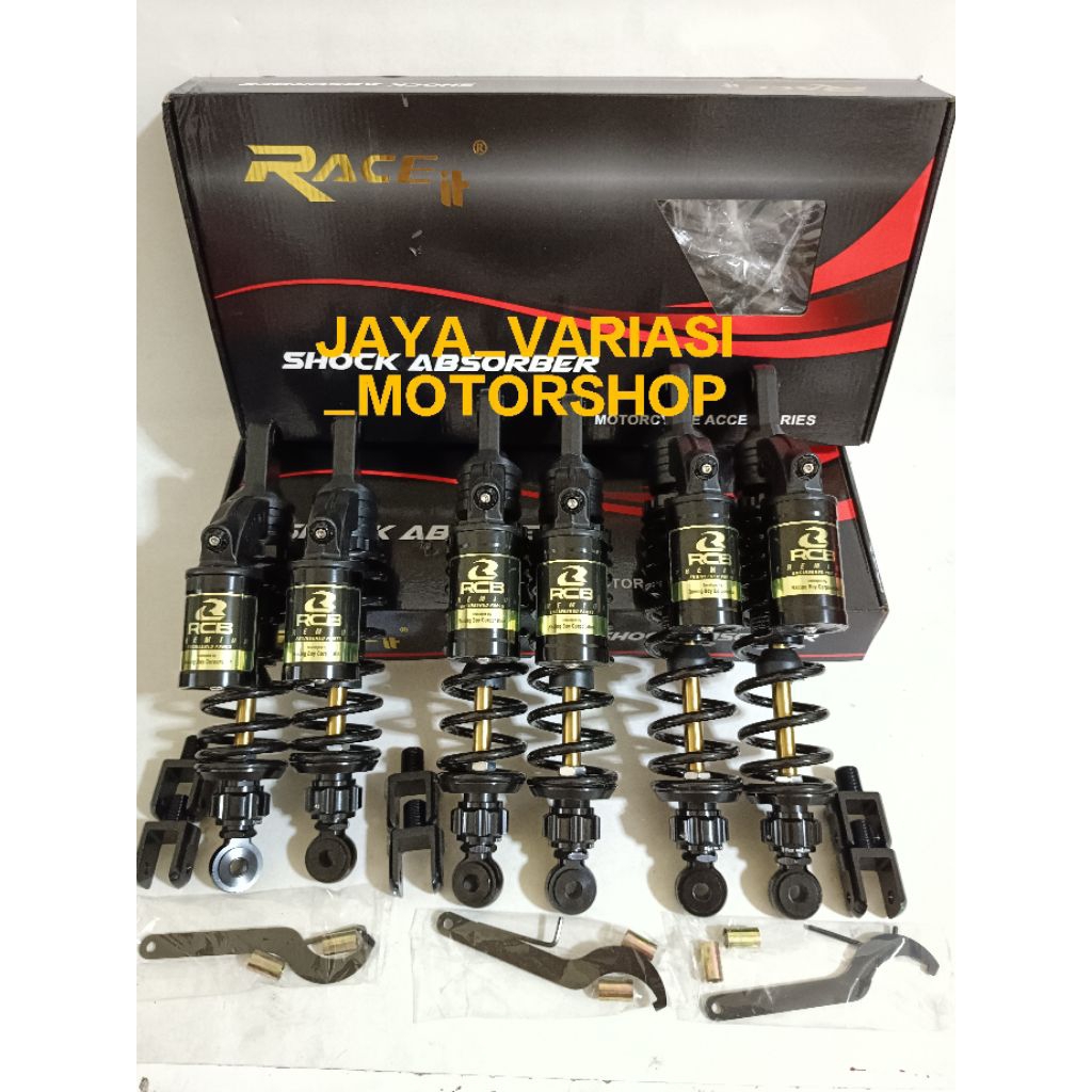 NEW~ SHOCKBREAKER SHOCK DOUBLE COPY RCB RACING BLACK EDITION MODEL EVO NEW SERIES TABUNG ATAS UK 280