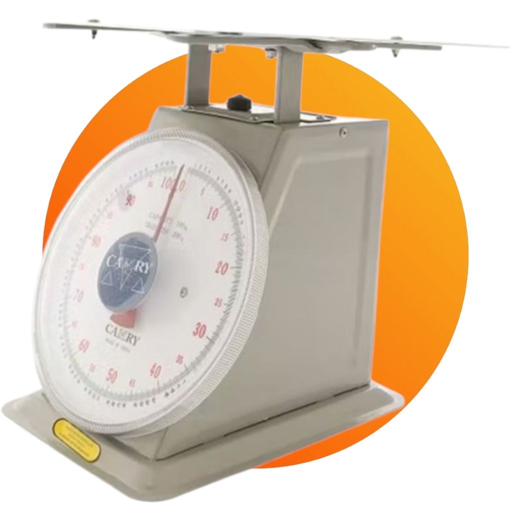 timbangan duduk 100kg / timbangan jarum duduk 100kg / timbangan laundry 100kg / timbangan barang 100