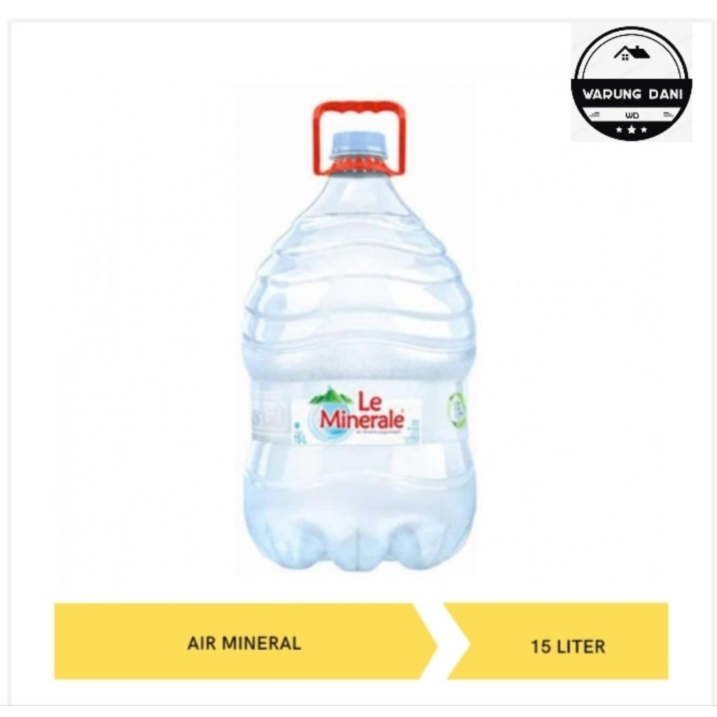 

Le Minerale Galon 15L