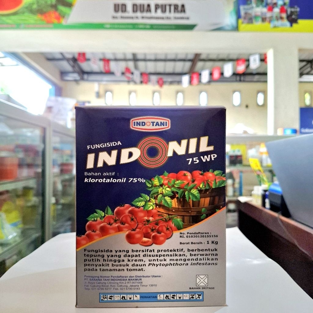 FUNGISIDA INDONIL 75WP 1KG Fungisida Kontak Klorotalonil