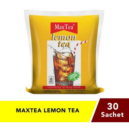 

Max Tea Lemon Tea 25gr isi 30 sachets