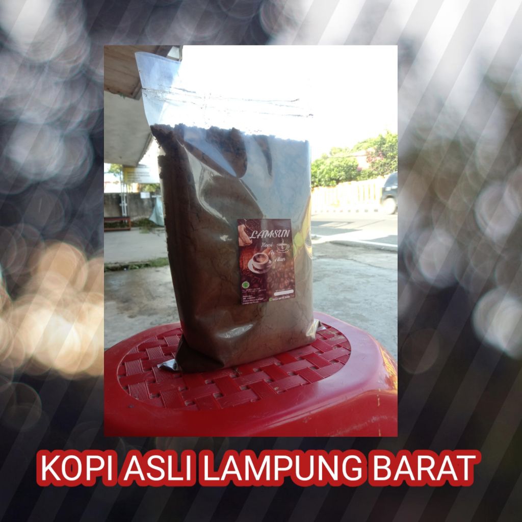 

Kopi Asli Lampung Barat * TERMURAH * tanpa Campuran 1000g