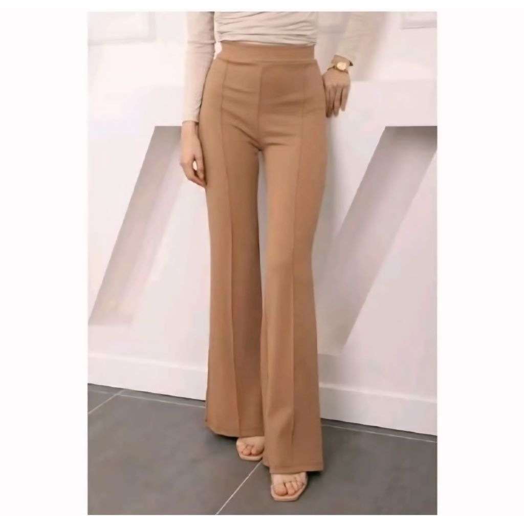 CUTBRAY - Celana Kulot Cutbray bahan scuba tebal | Kulot Midwaist Style Anak Muda | Celana Casual | 