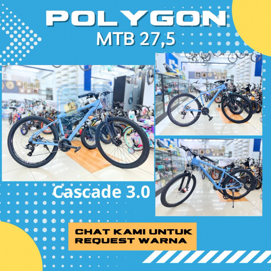 MTB 27,5 CASCADE 3.0 POLYGON [PROMO LAMONGAN]
