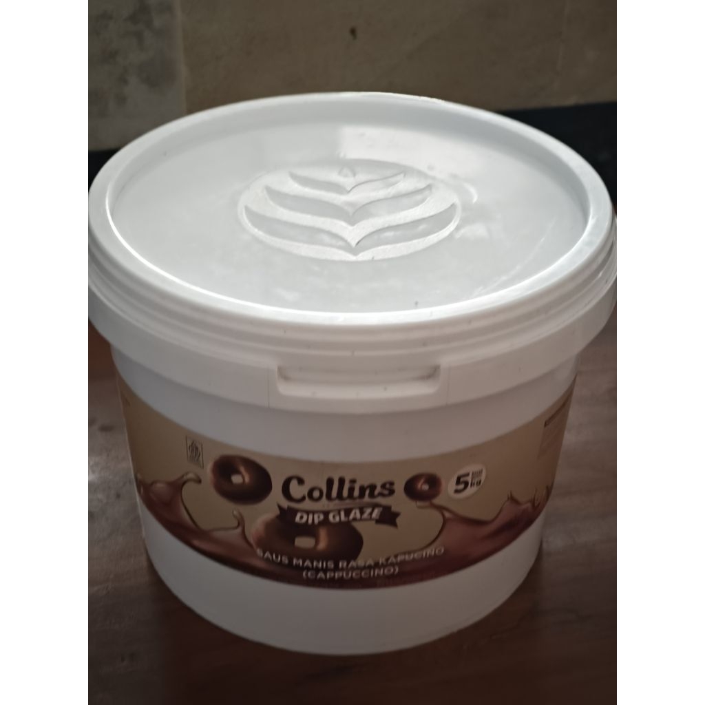 

GLAZE DONAT COLLINS 5KG RASA CAPPUCHINO