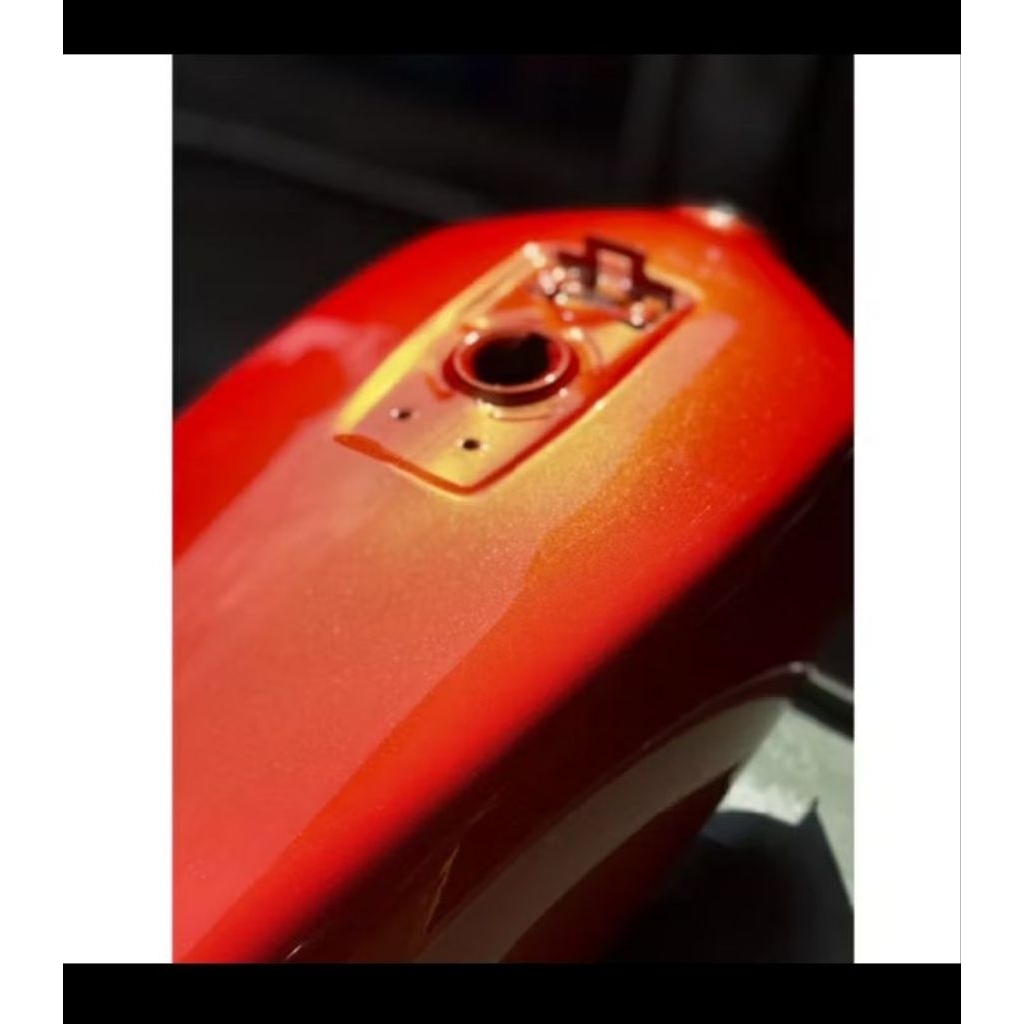 Cat Sunkist Orange/China Orenge Metalic Cat MOTOR MOBIL 500ml