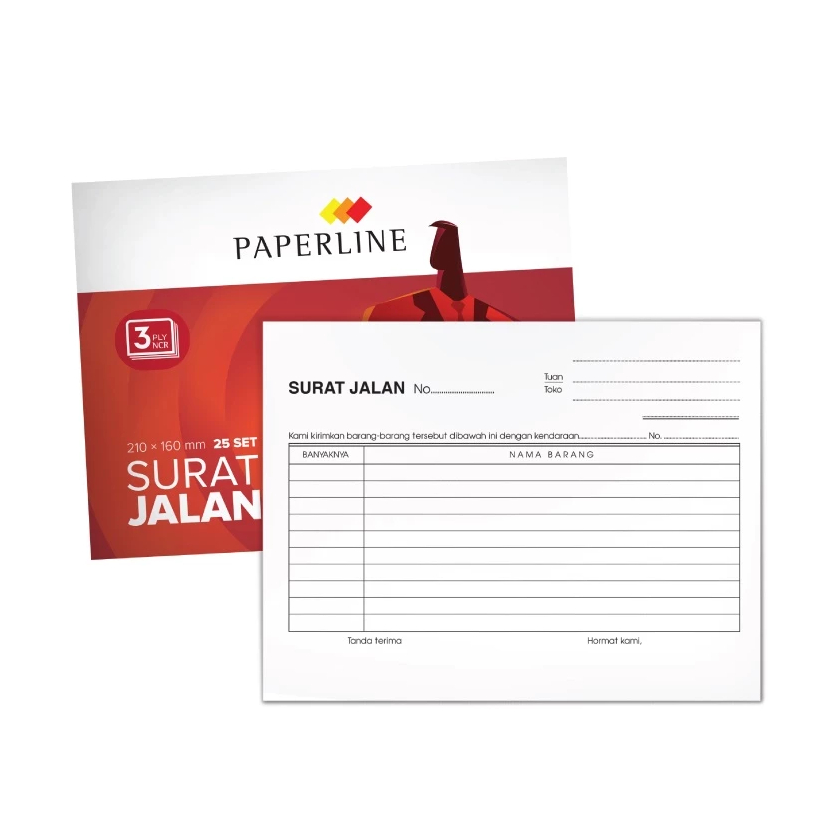 

Paperline - Surat Jalan Pengiriman Barang Gudang 3PLY B3 NCR
