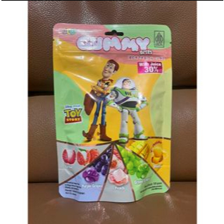 

JLO gummy bites toy story assorted candy / permen lunak aneka rasa toy story 100grm