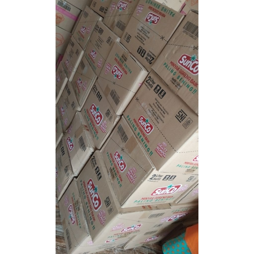

minyak goreng sunco refill 2L 2 dus