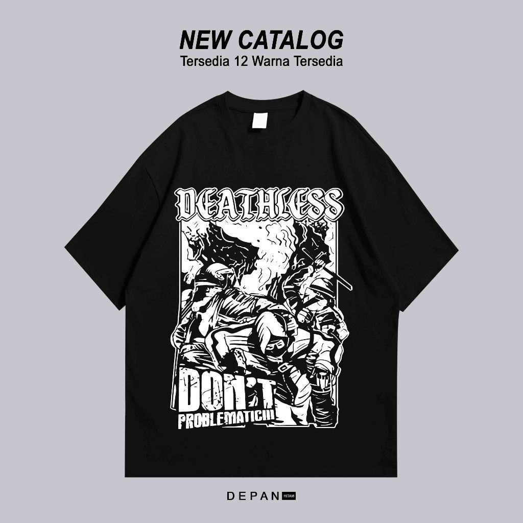 Kaos REBELIONROSE - PARTAI ANARKI Tshirt Punk / Kaos Anarki