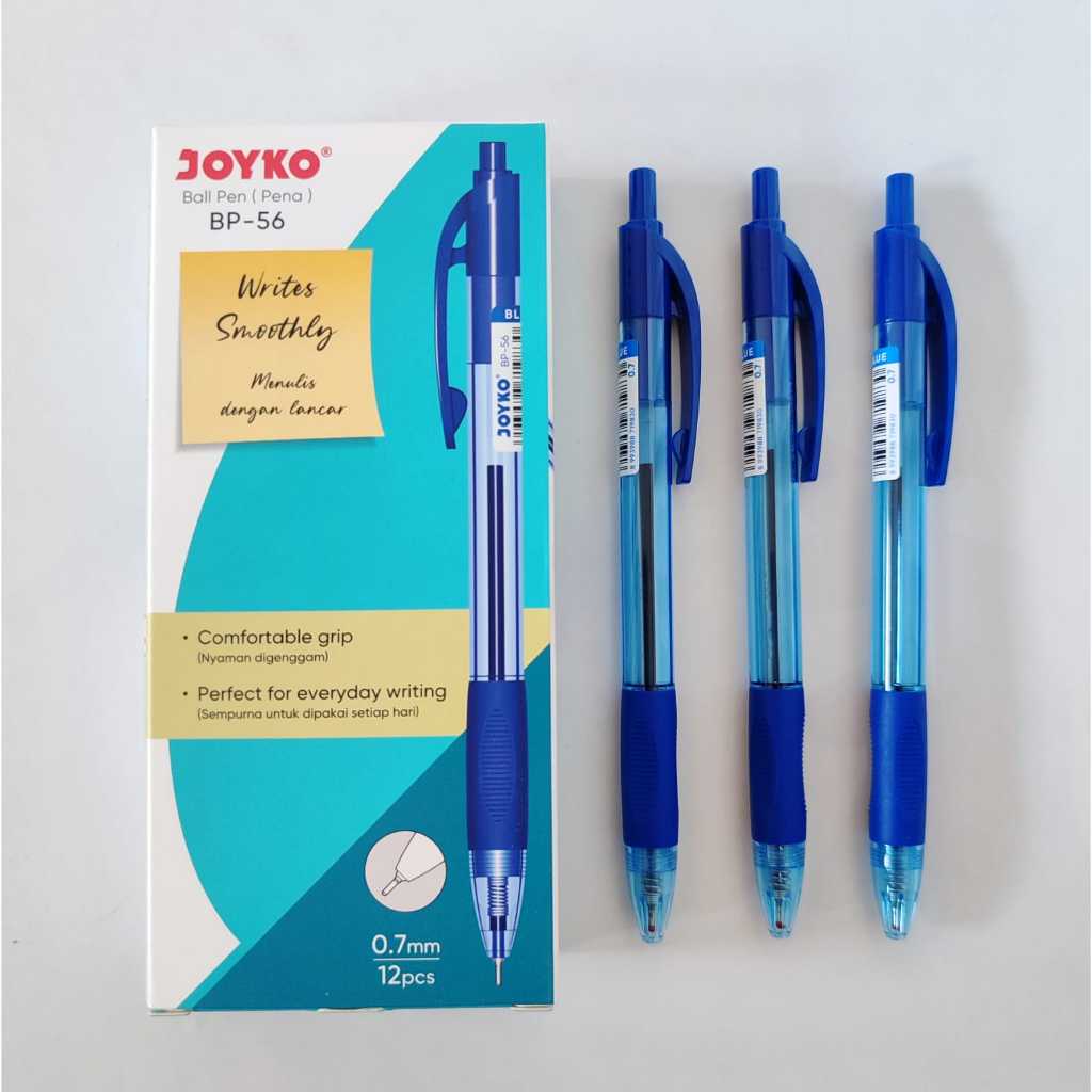 

Pulpen Cetrek BIRU Joyko BP-56 0,7 mm ( SATUAN )