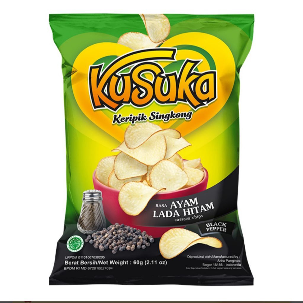 

Kusuka Kripik Singkong 60 gr