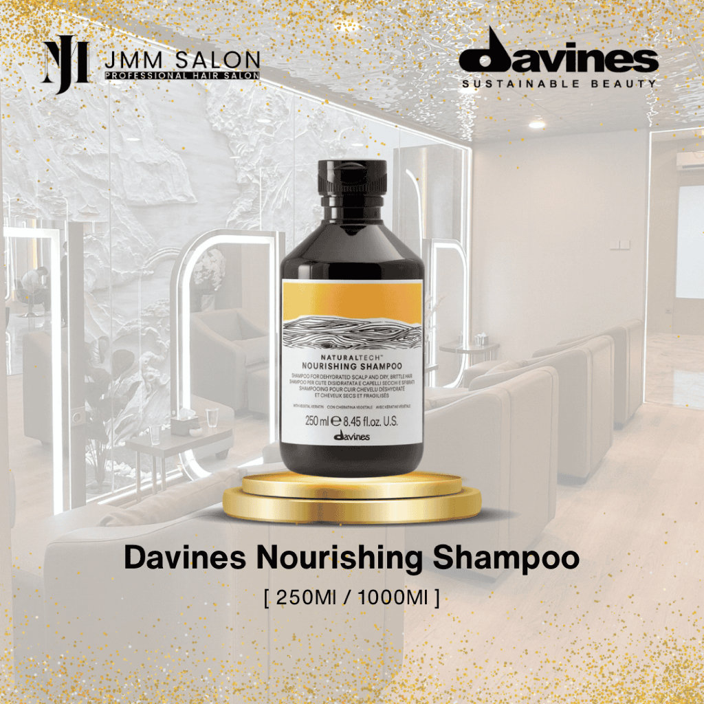 [100% ORIGINAL] Davines Nourishing Shampoo (Shampoo Rambut Kering)