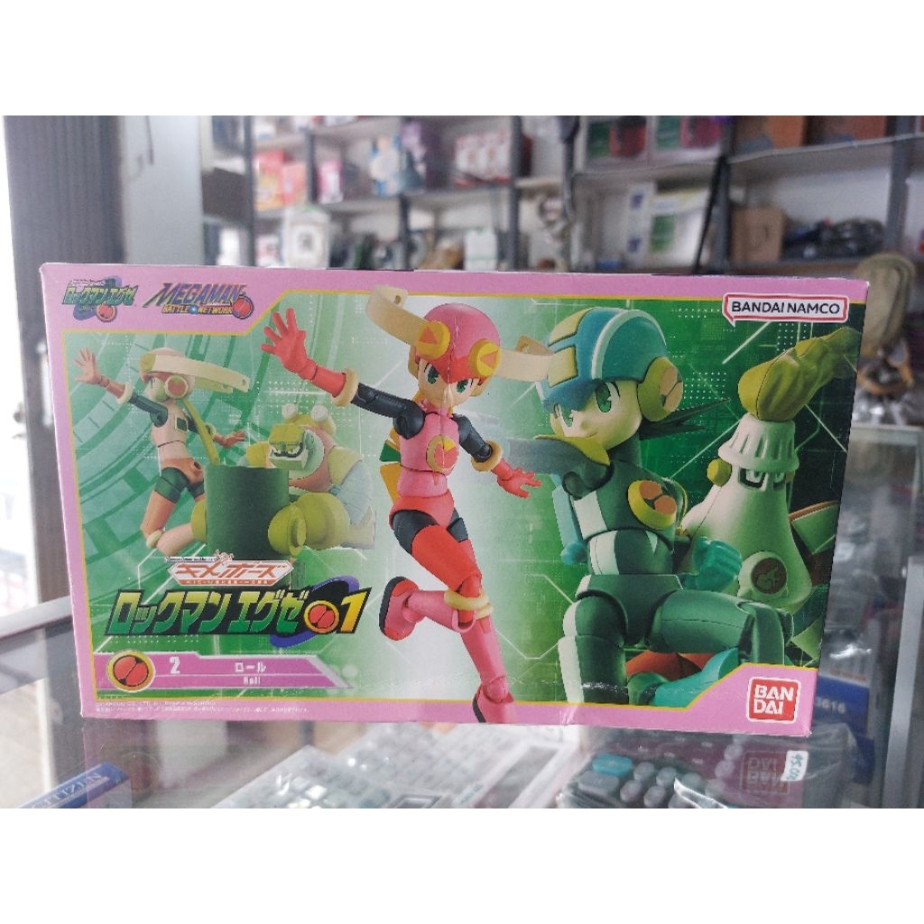 bandai smp shokugan modelling project mini pla minipla super megaman battle action figure model kit 