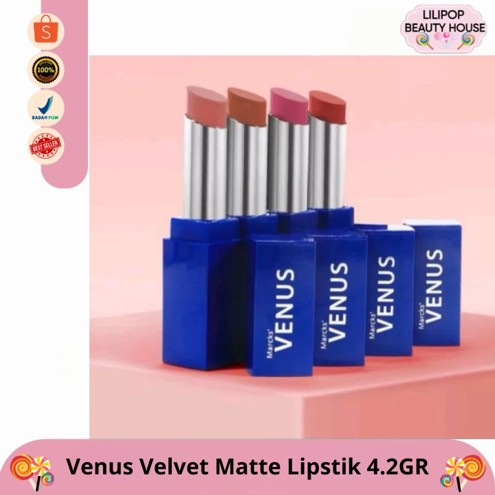 Marcks Venus Velvet Matte Lipstik 4.2GR