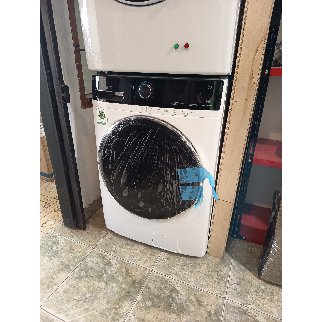 Mesin cuci Laundry 21kg Foggia konversi gas cocok untuk laundry kiloan, laundry koin, laundry qris