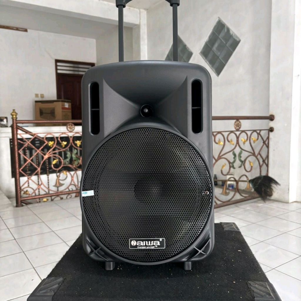 Speaker Portable Amplifier Wireless Aiwa WAS - 110 LVE