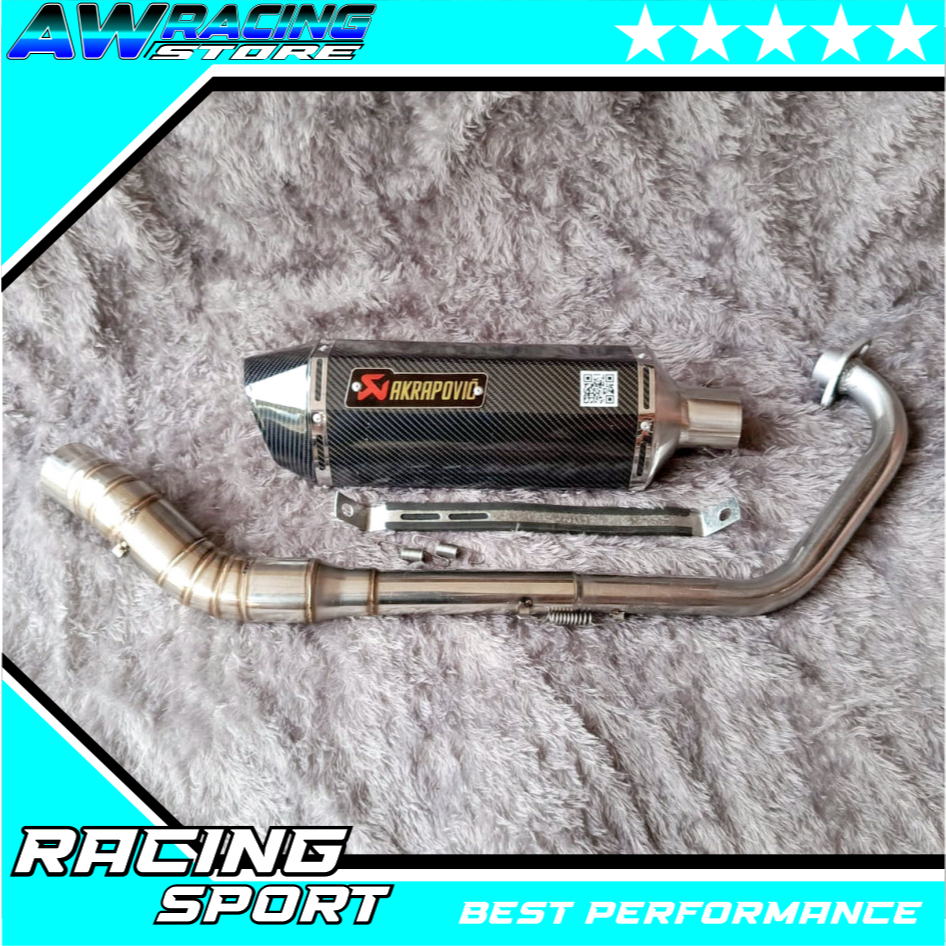 KNALPOT RACING BASS HARIAN ADEM VIXION R15 CBR SONIK MXKING SUPRA GTR