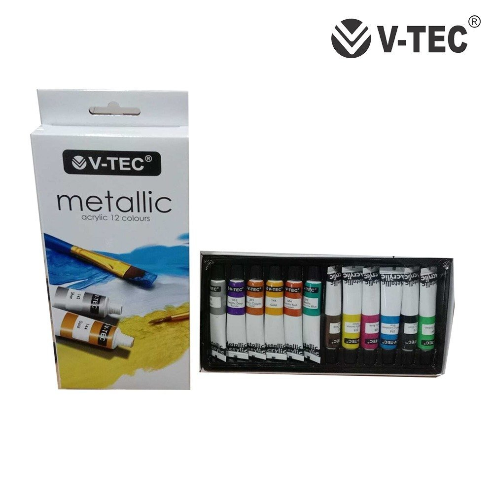 

V-tec Metallic Acrylic MA612 (1set 12 colours)