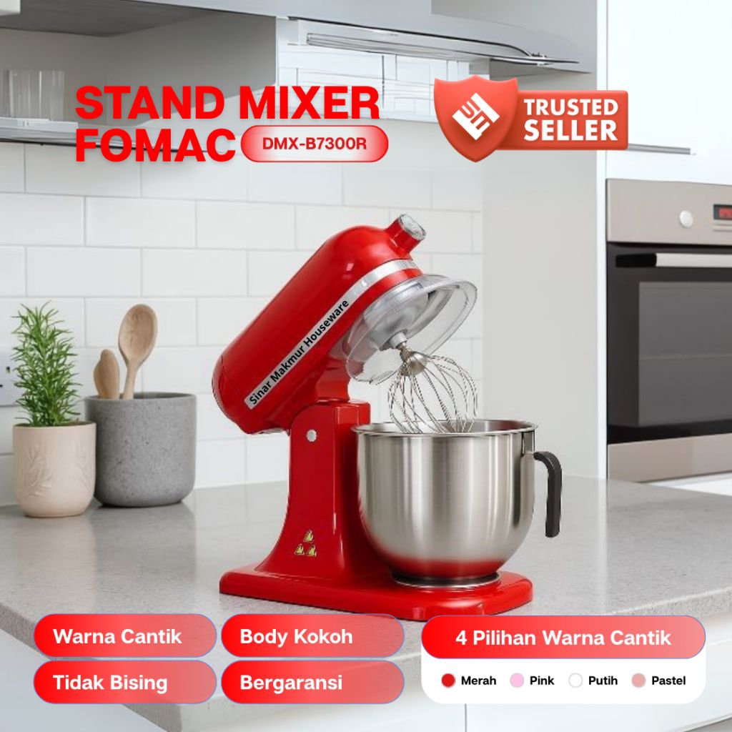 Doughmaker Machine Stand Mixer 7L Fomac DMX-B7300 Series