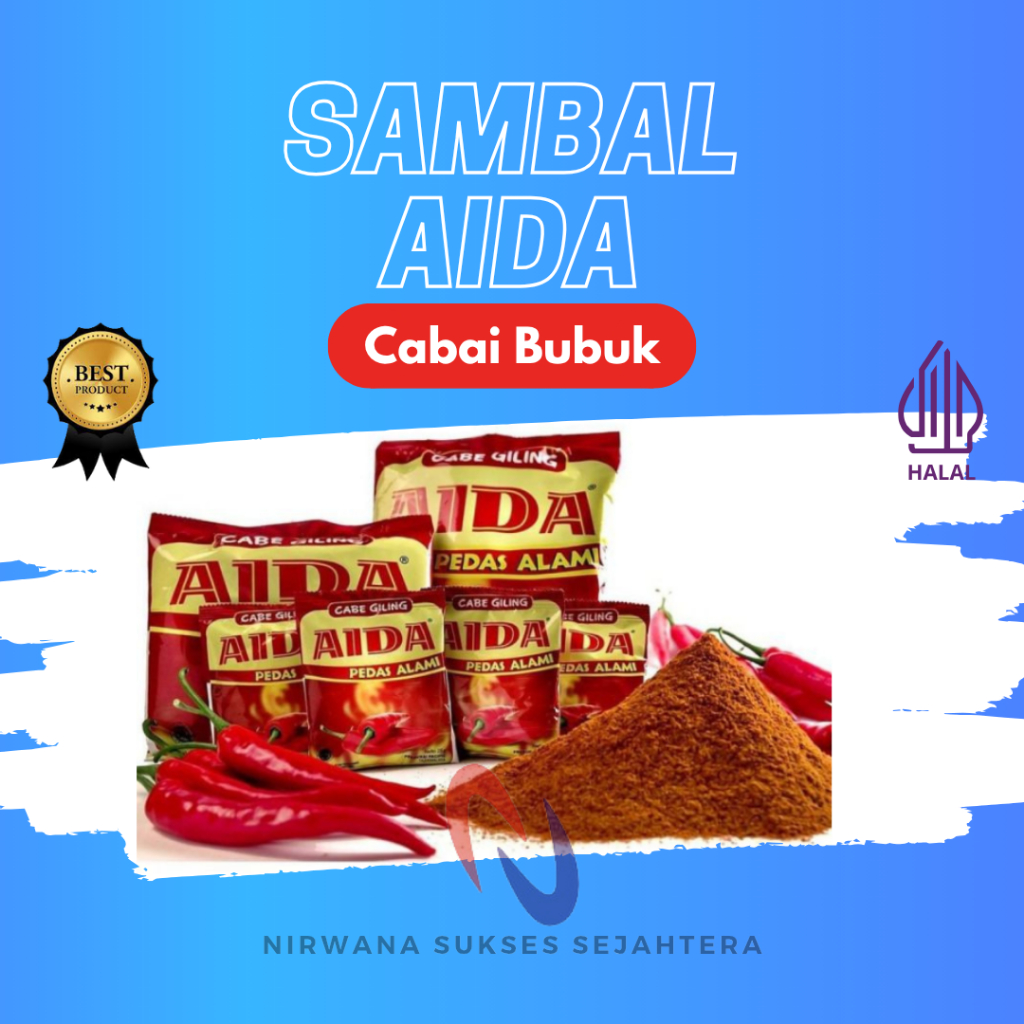 

AIDA CABAI BUBUK, BUMBU CILOK CIMOL BASRENG PEDAS CABE