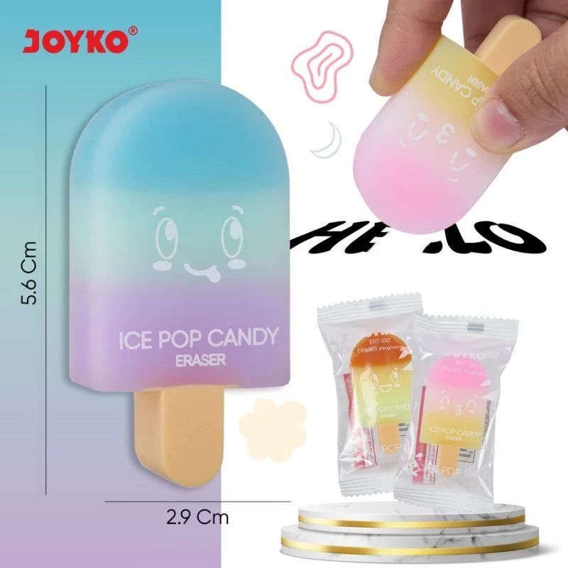 

Eraser Penghapus Joyko Pop Ice Candy Edition