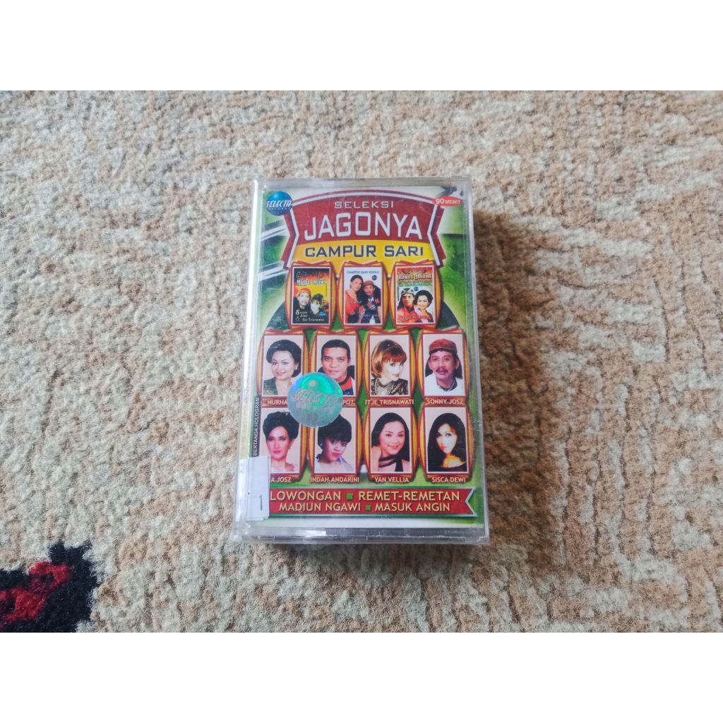 Kaset Pita Segel Seleksi Jagonya Campur Sari