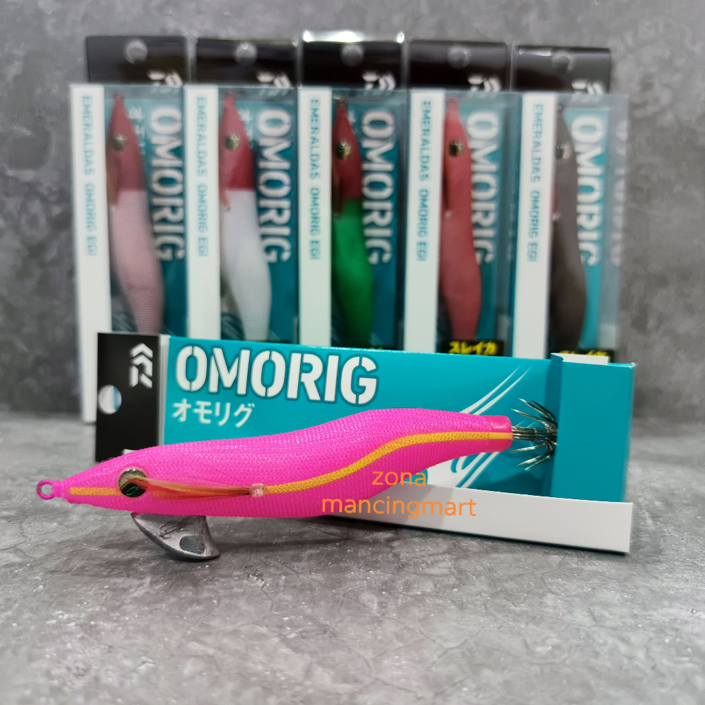 Umpan DAIWA EMERALDAS OMORIG EGI #3.0 | Glow | Kapela | Squid Jig | Umpan Cumi Sotong