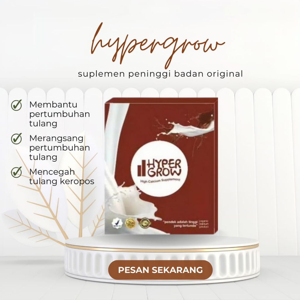 HYPERGROW Peninggi badan terbaik || Susu tinggi badan dewasa dan anak - hemat