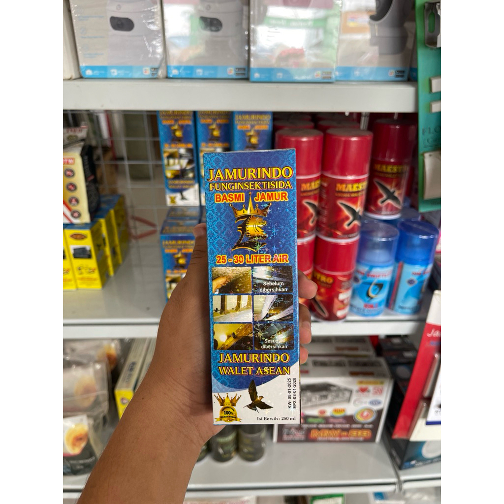 jamurindo pembasmi jamur papan sirip walet