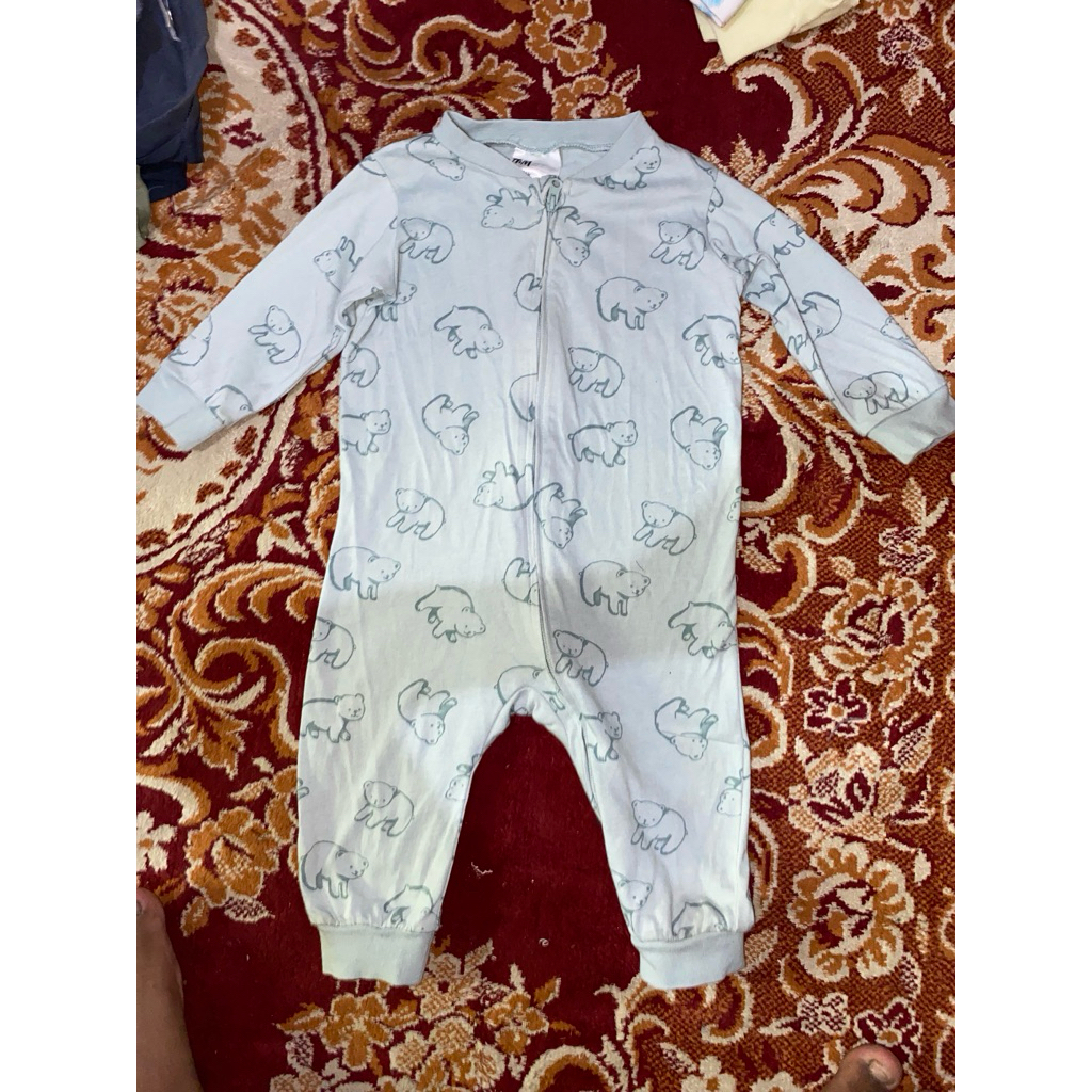 SLEEPSUIT BABY HNM 1tahun max10kg PRELOVED