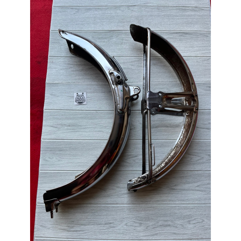 Spakbor slebor set depan belakang honda S90 S 90 S90Z S90 Z S110 Benly original Second