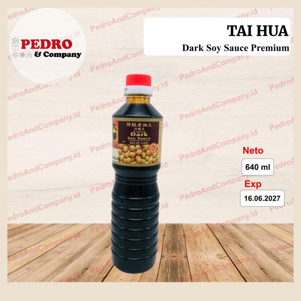 

Tai Hua Premium Dark Soy Sauce 640 ml Kecap asin hitam pekat