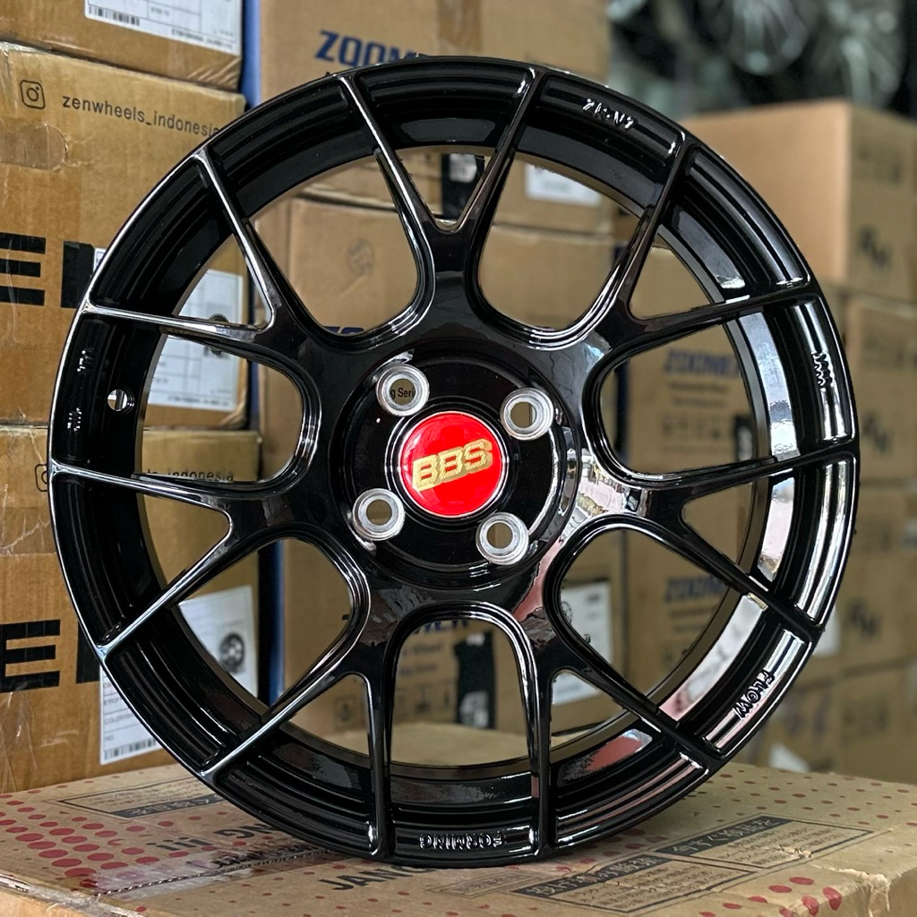 Velg BBS Ring 16 Lebar 7 Pcd 4x100 Et 38 Warna Black | Velg R16 | Velg Mobil | Velg Racing | Velg Mo