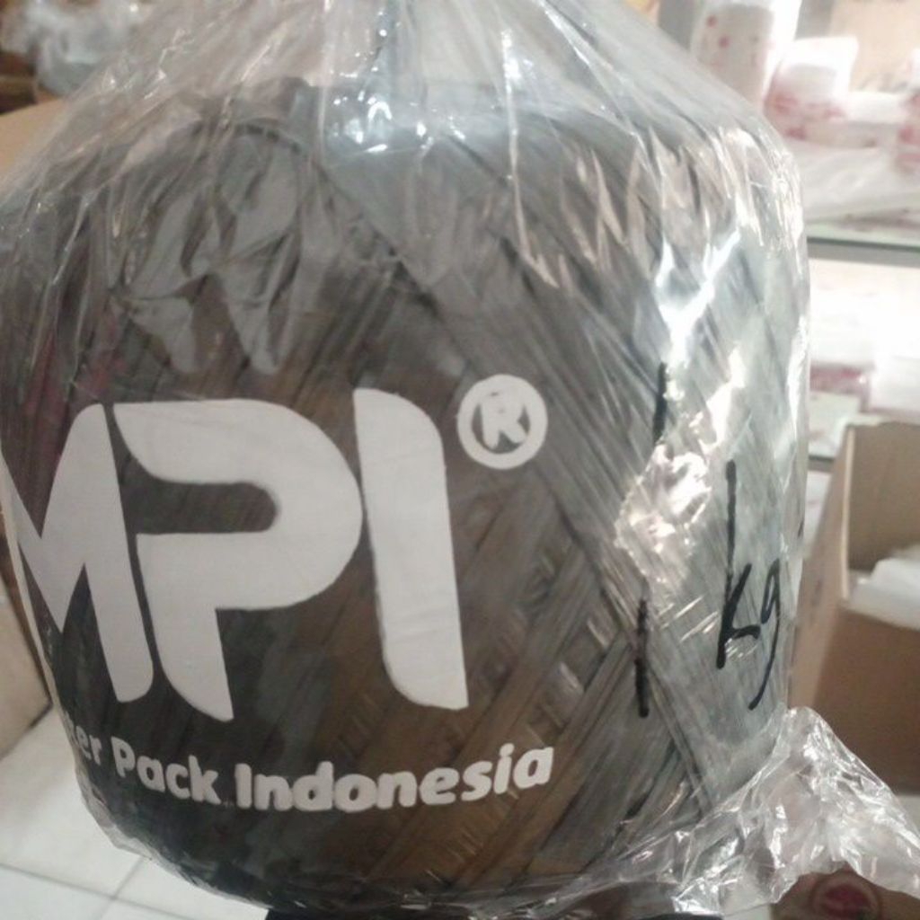 

tali rapia hitam berat 1 kg bukan KW