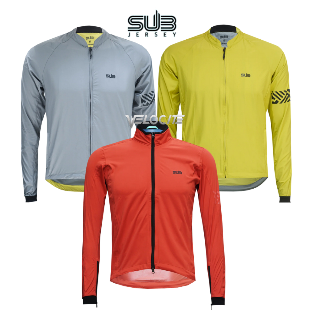 Sub Jersey Cycling Jaket Windproof Packable SubJersey Sepeda Gowes