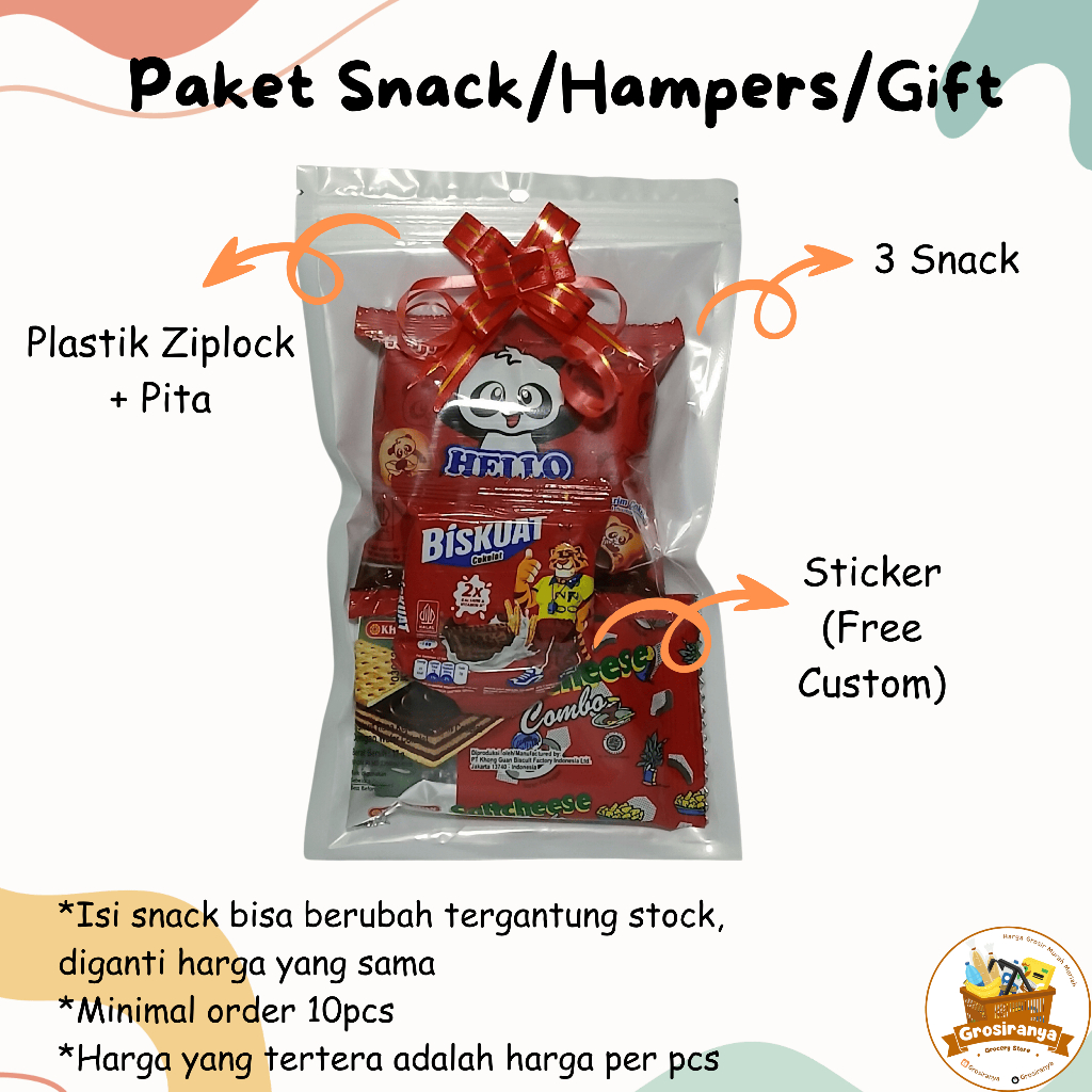 

Paket Snack Hampers Gift Freebies Souvenir Goodiebag Special Hari Kemerdekaan