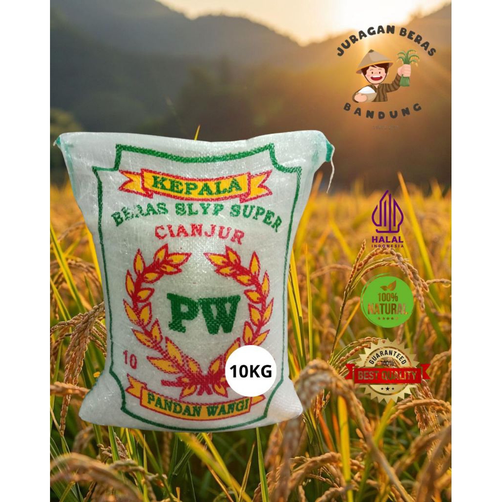 

Beras Wangi Cap PW 5 Kg dan 10 Kg