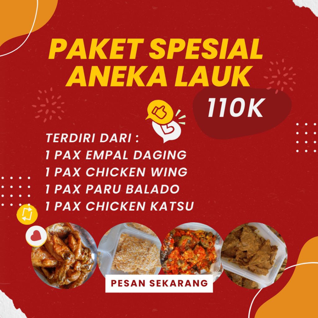 

PAKET LAUK TINGGAL GORENG