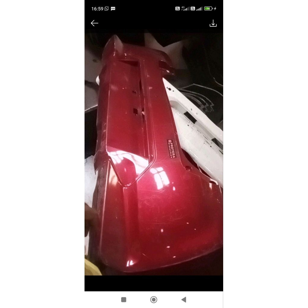 bumper belakang agya 2024 orginal