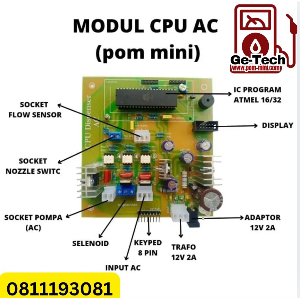 Skema Modul CPU Pom Mini Ac Diagram Program KCC V1.3