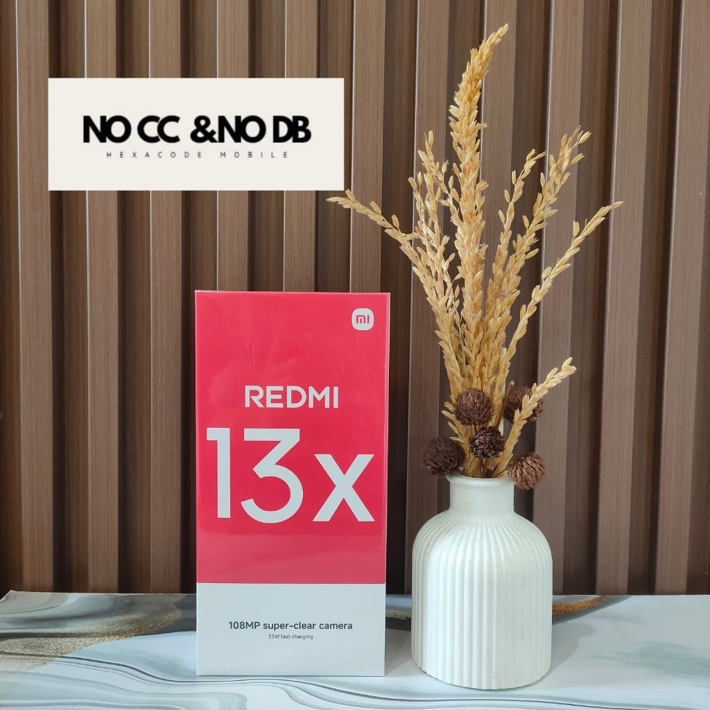 XIAOMI REDMI 13X 8/128 GARANSI RESMI BNIB