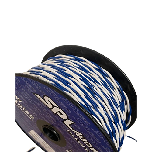 KABEL KEPANG SPEAKER 2x2,5 mm SPL AUDIO (CSP-BLUE/WHITE) [CSP BIRU/PUTIH] HARGA PER METER