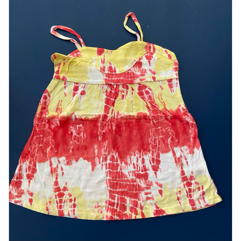 Singlet tank top abg Just kuning merah