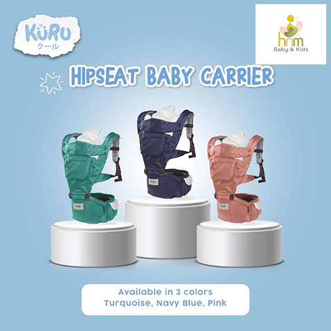 KURU Hip Seat baby carrier / Gendongan Bayi HipSeat Ergonomis
