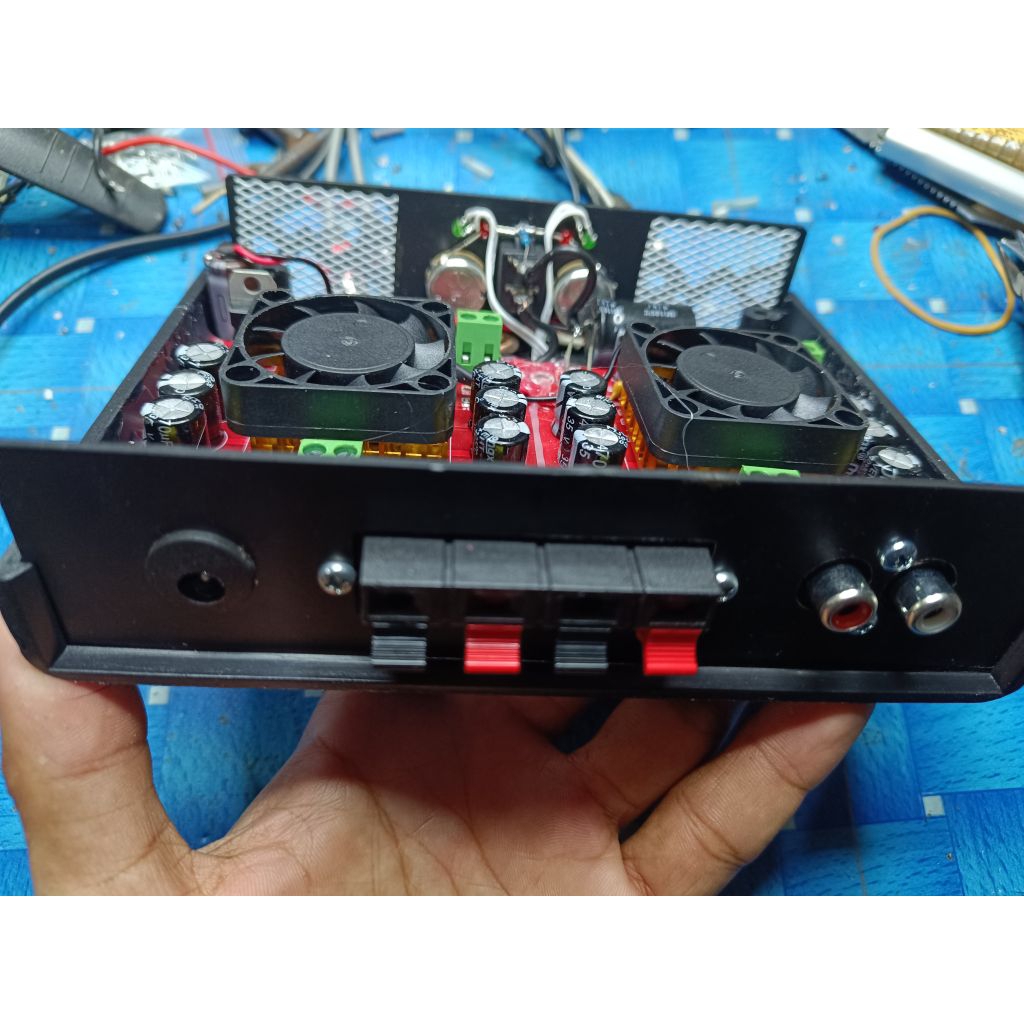 HARGA MURAH power mini amplifier class d tpa3116d2 XH 544 2 x 150 Watt + filter subwoofer **